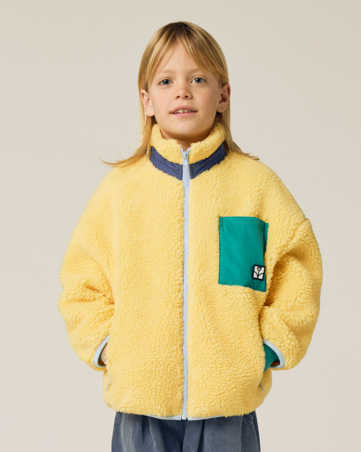 Chaqueta Teddy Amarilla