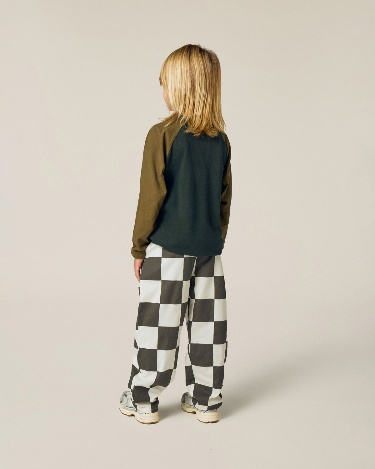 Camiseta Color Block Gris