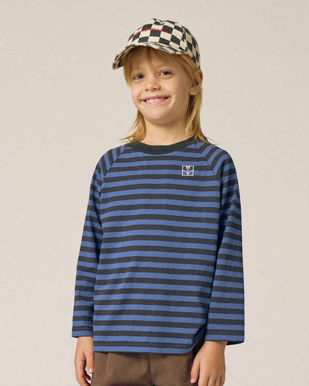 Camiseta Rayas Azules y Grises