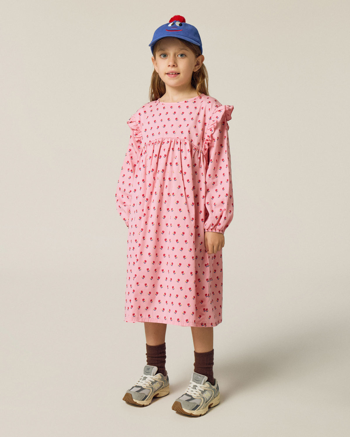 Vestido Flowers Rosa