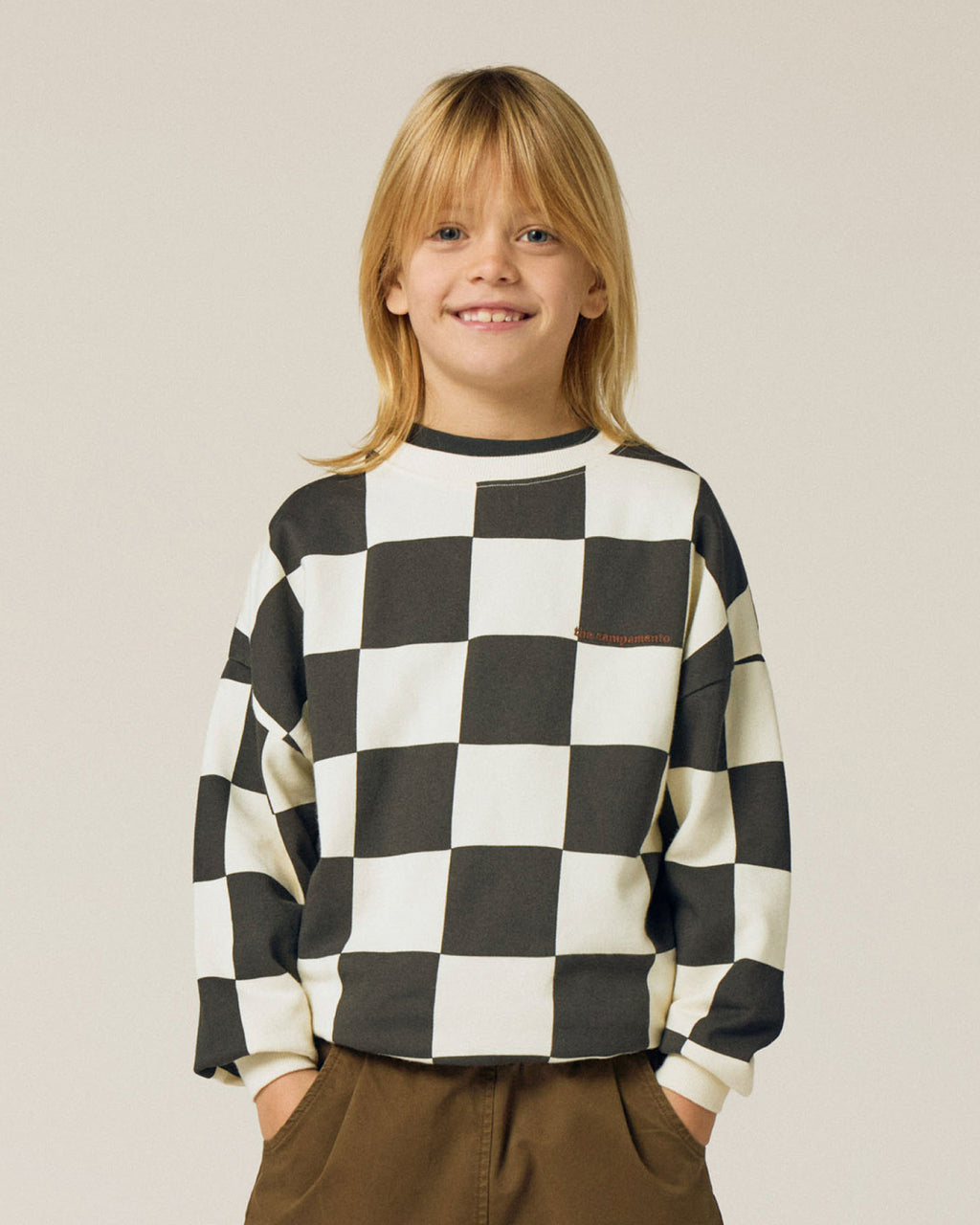 Sudadera Cuadros