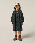 Vestido Flowers Gris