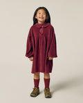 Burgundy Velour Dress