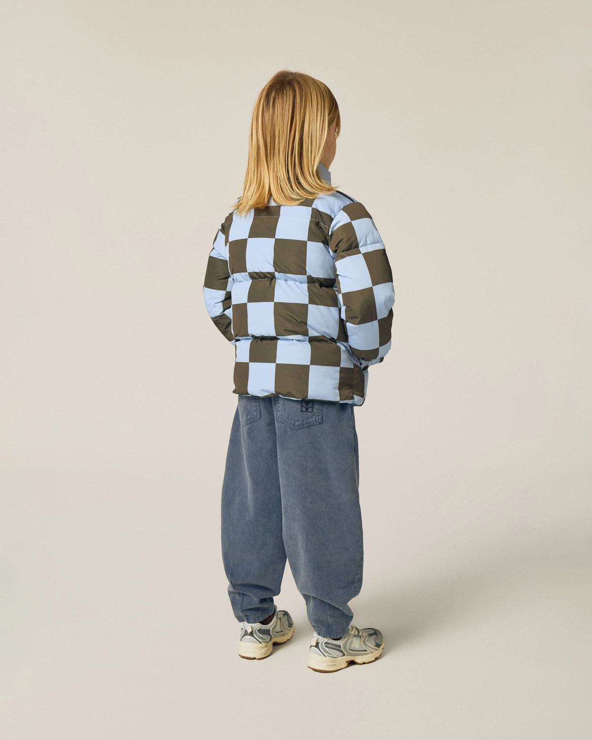 Chaqueta Puffer Cuadros