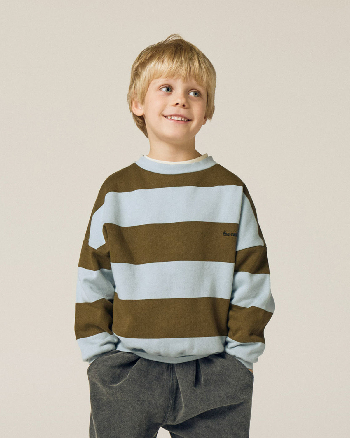 Sudadera Rayas Verdes