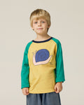 Snail Color Block Tshirt