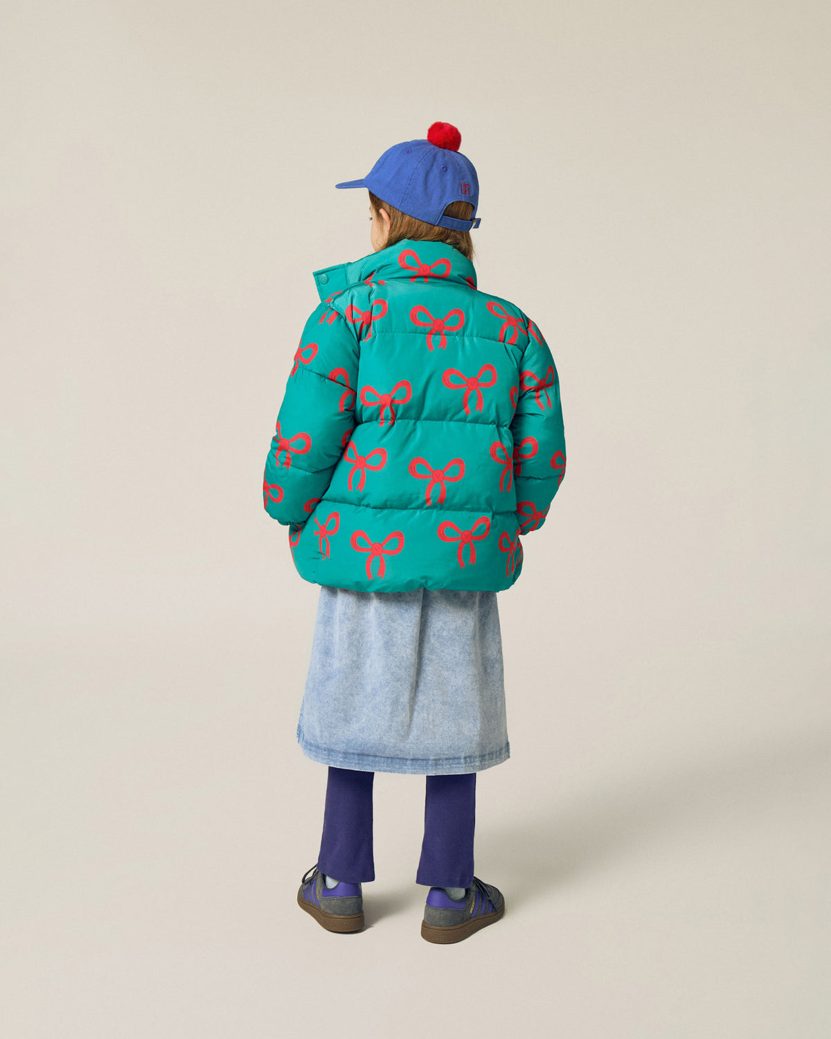 Falda Denim Azul Claro