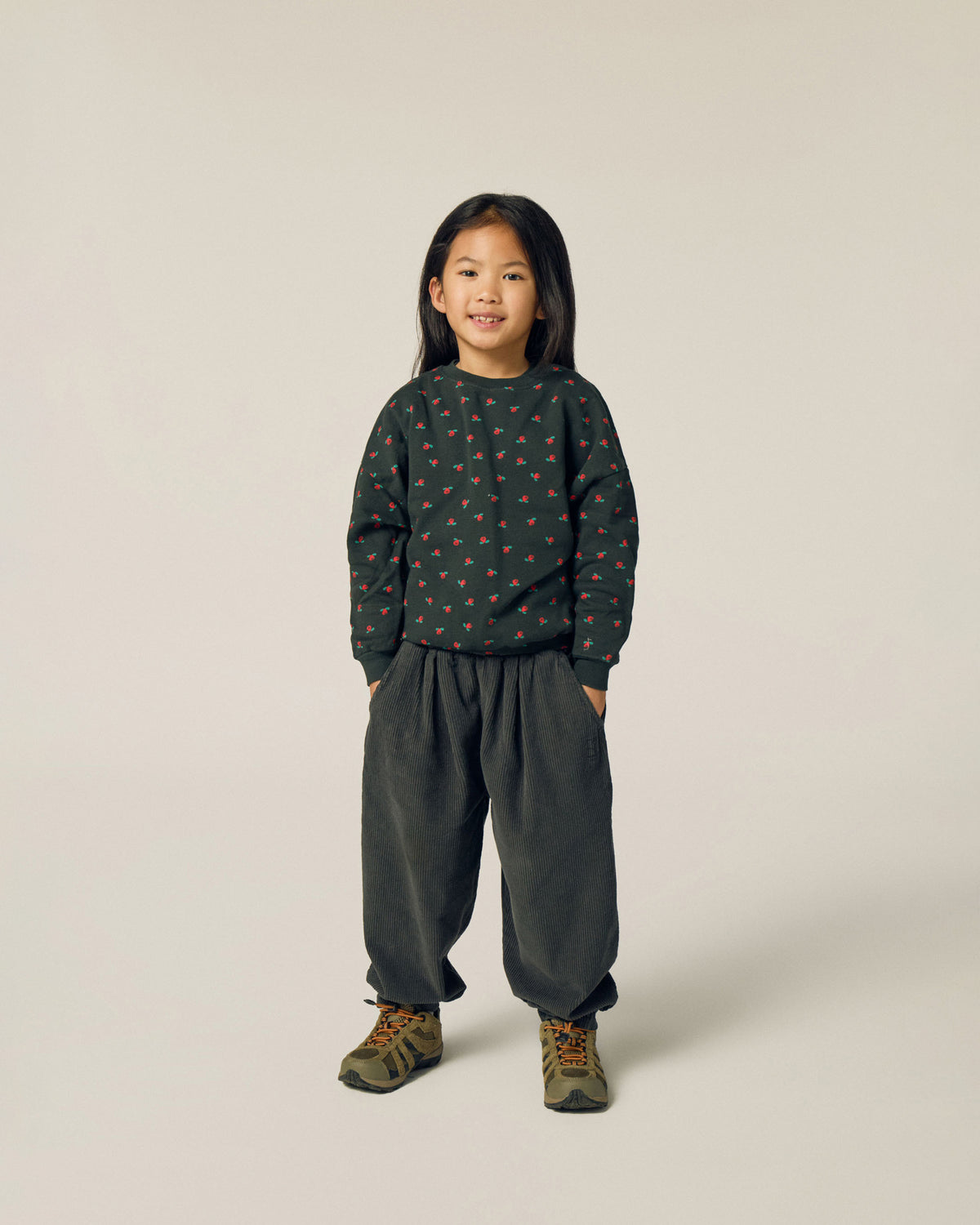 Pantalón Pana Gris