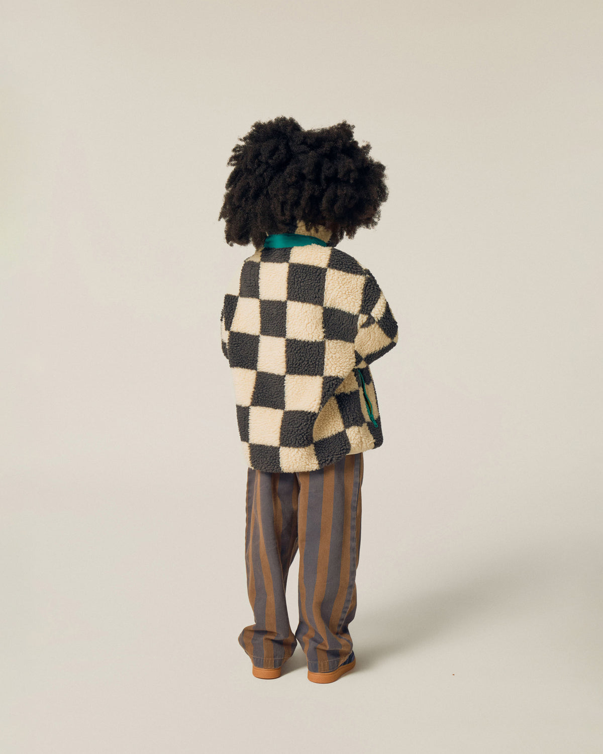Chaqueta Teddy Cuadros