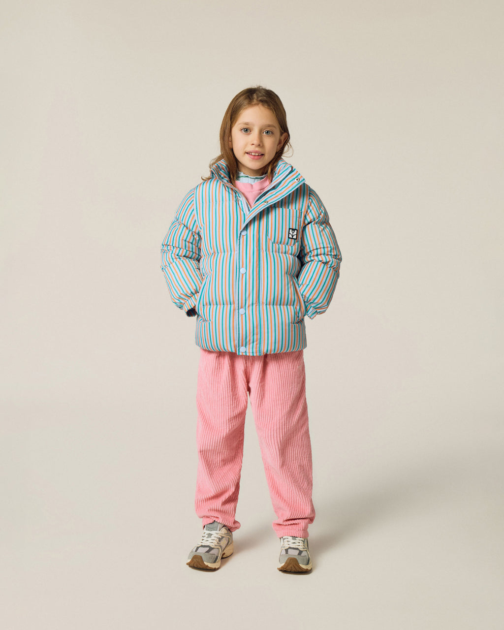 Stripes Puffer Jacket