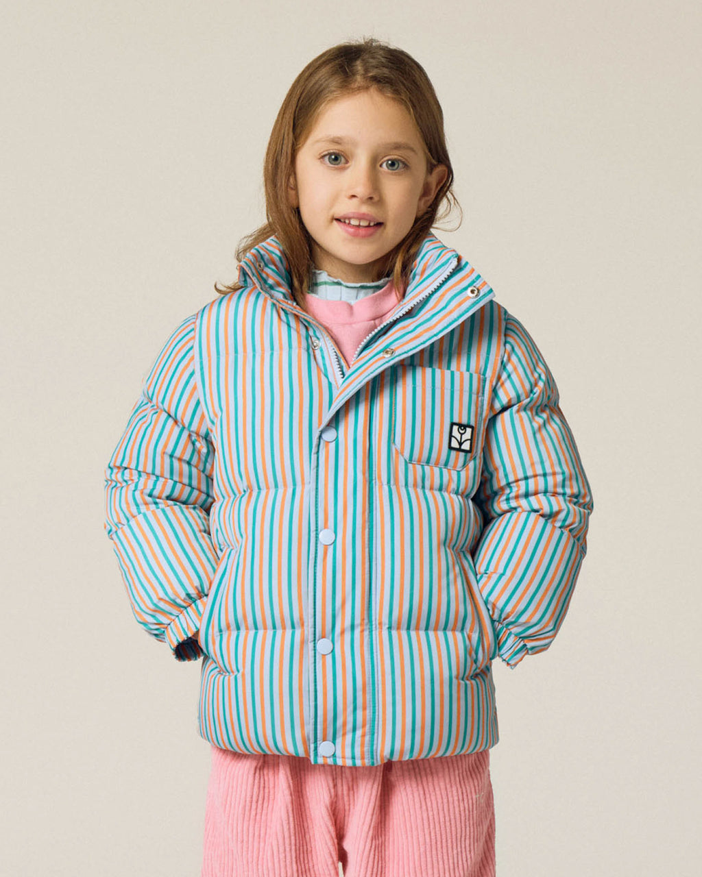 Stripes Puffer Jacket