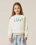 Love Ecru Sweatshirt