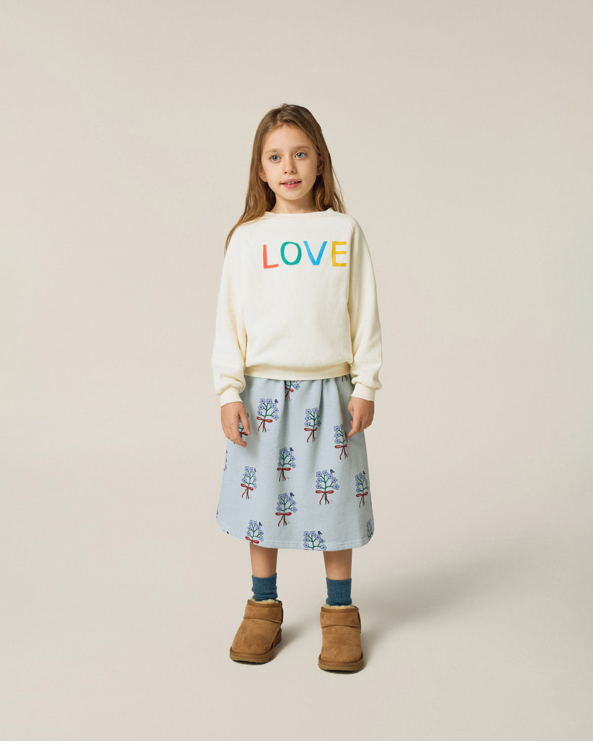 Sudadera Love Crudo