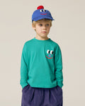 Camiseta Verde Smiling Face