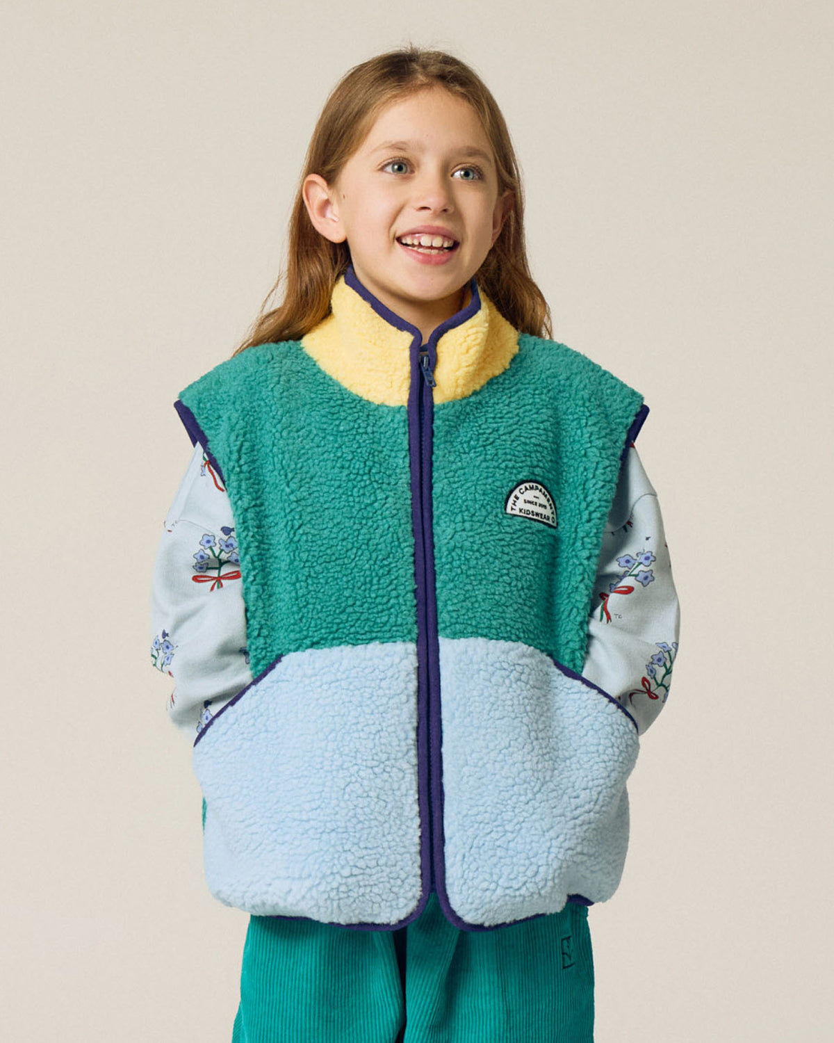 Chaleco Teddy Verde