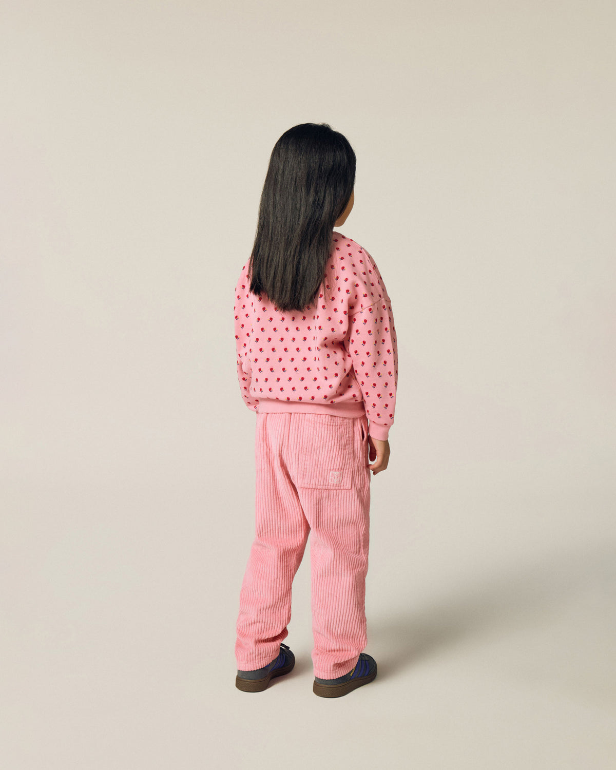 Flowers Pink Sweatshirt