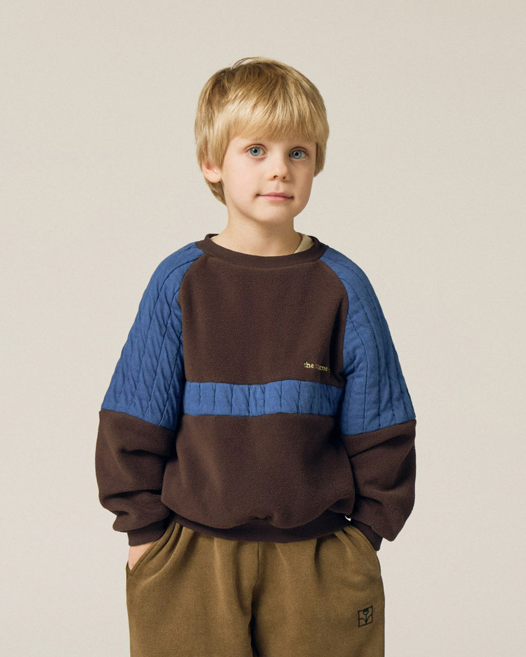 Sudadera Polar Marrón