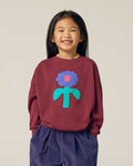Sudadera Big Blue Daisy