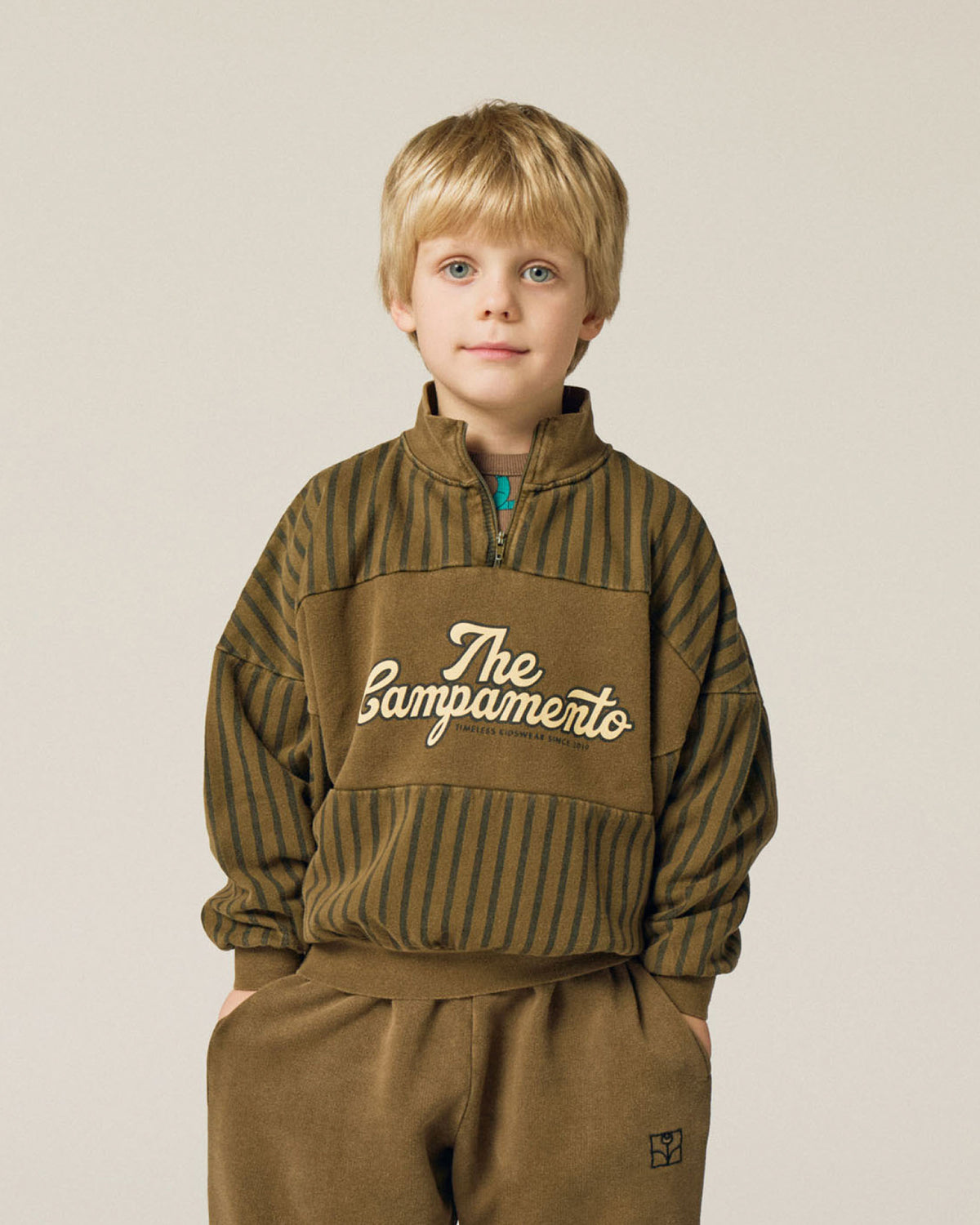 Sudadera The Campamento Rayas