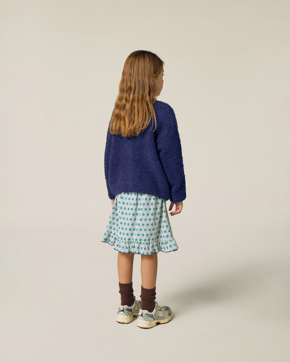 Falda Flowers And Stripes