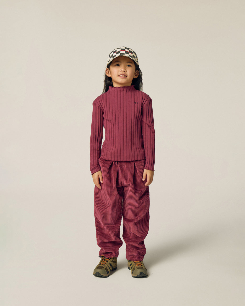 Burgundy Corduroy Trousers