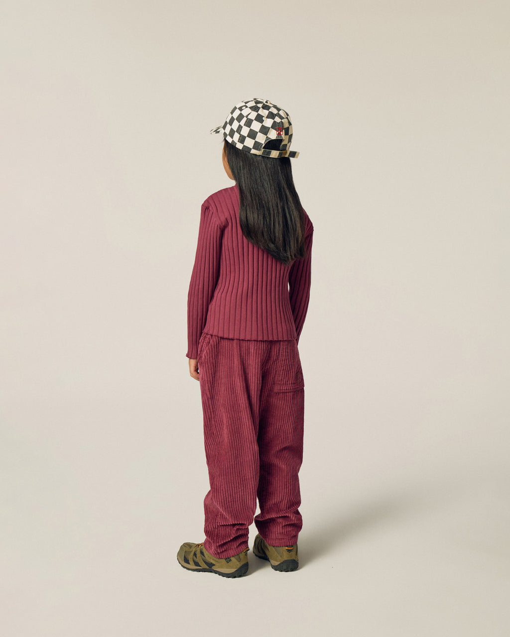 Burgundy Corduroy Trousers