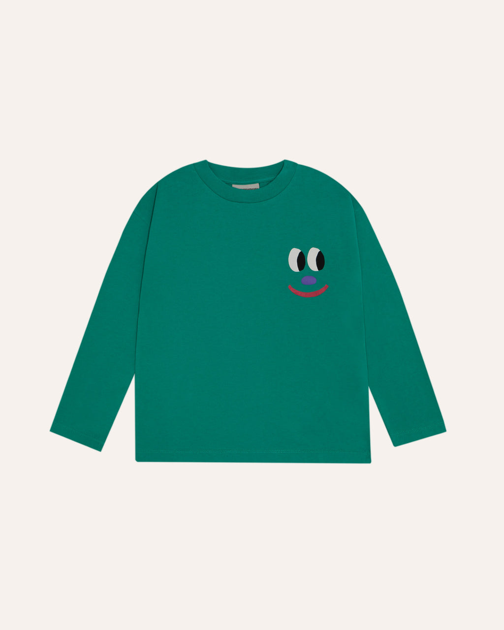 Camiseta Verde Smiling Face