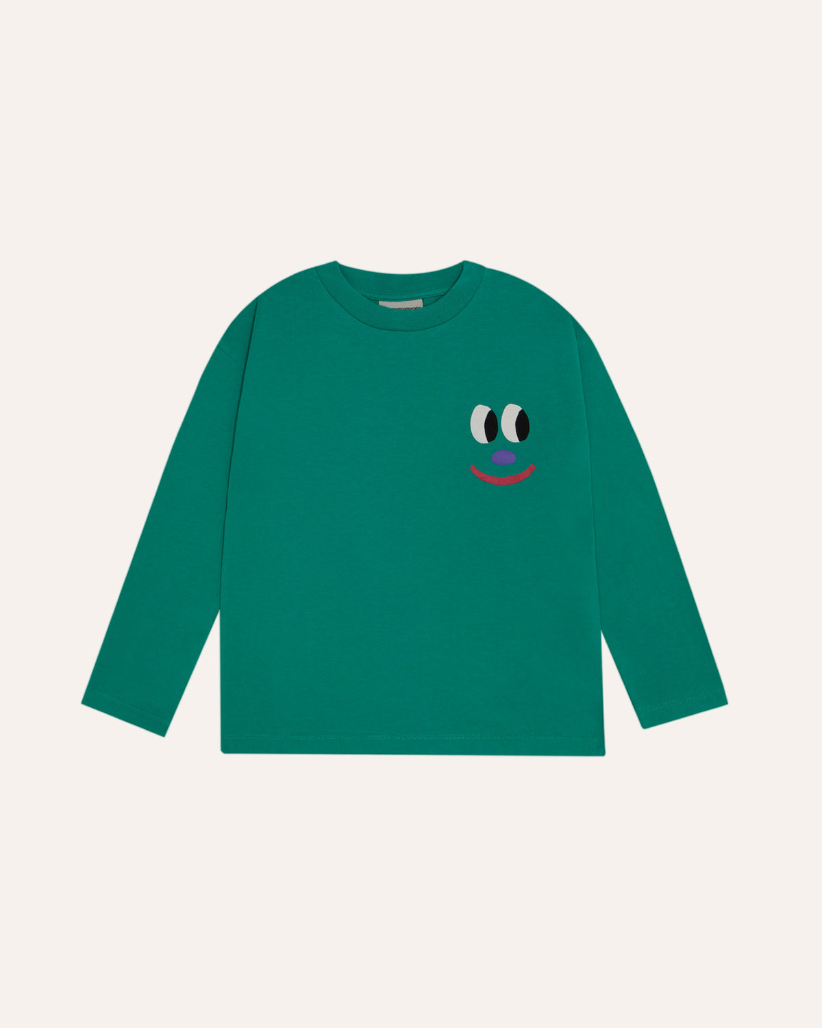Camiseta Verde Smiling Face