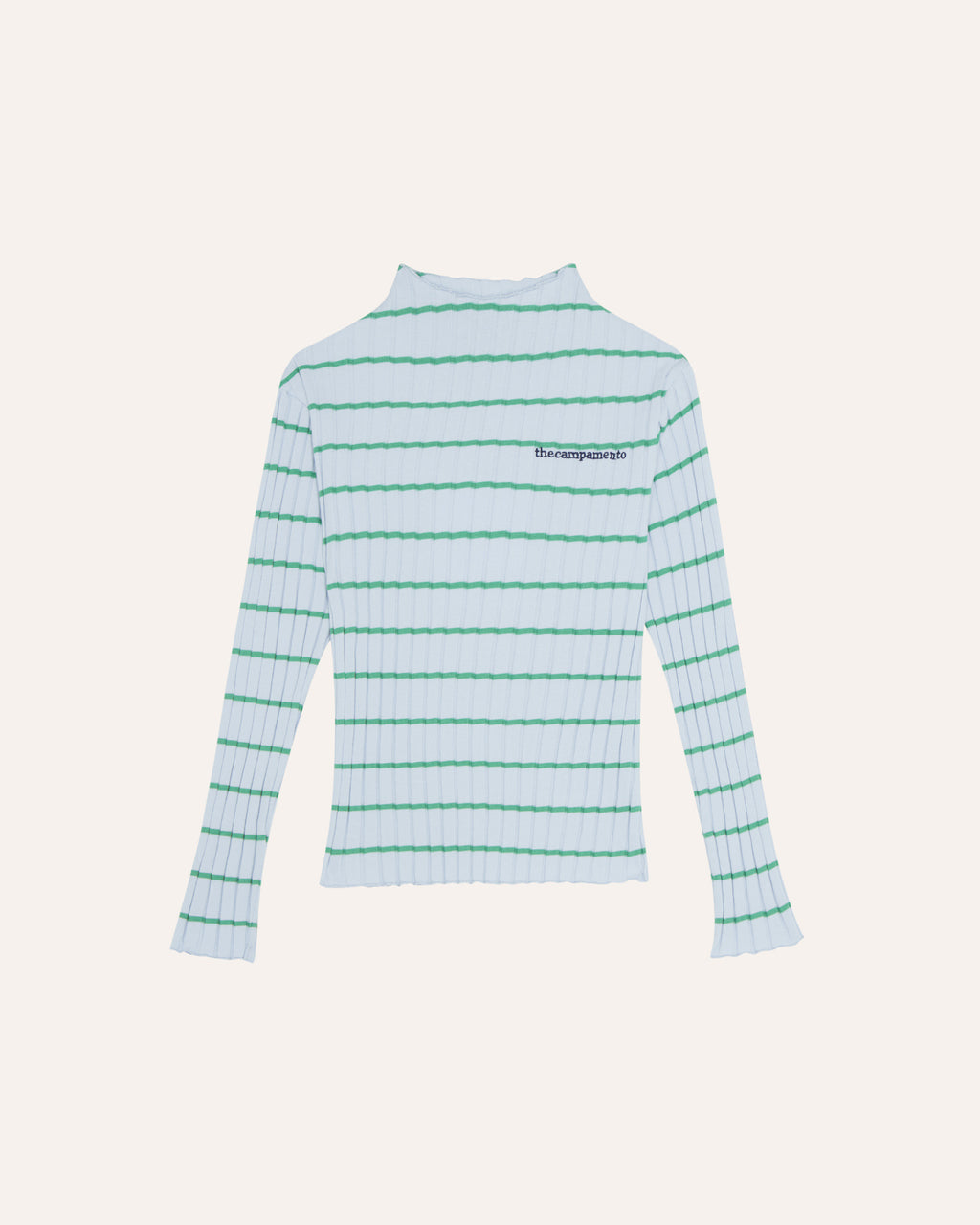 Camiseta Rayas Azul Claro