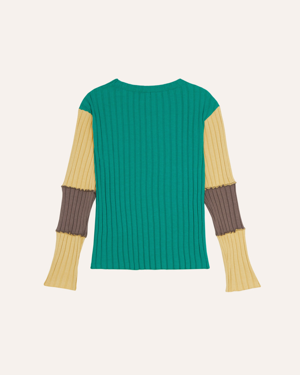 Camiseta Contrastes Verde