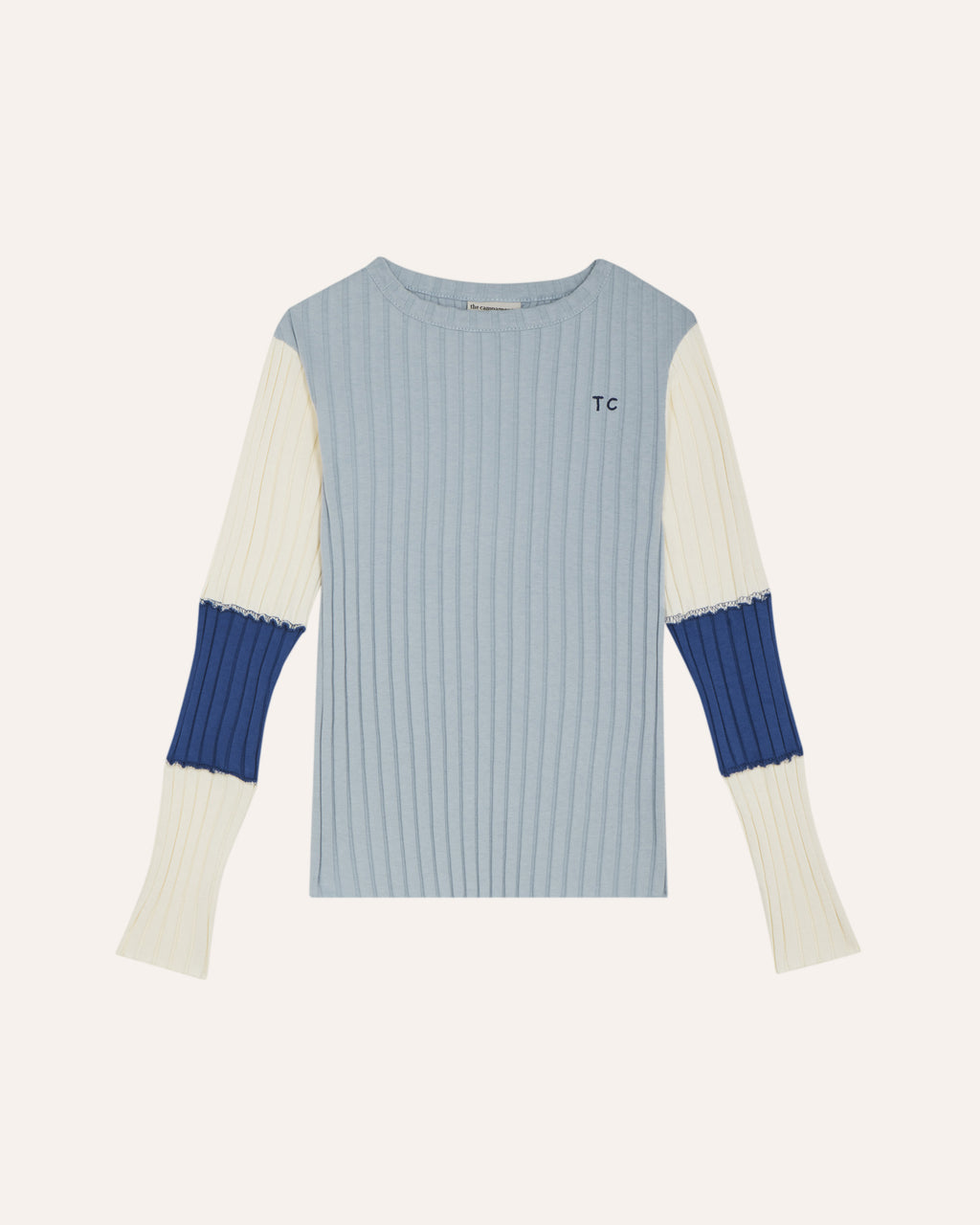 Camiseta Contrastes Azul Claro