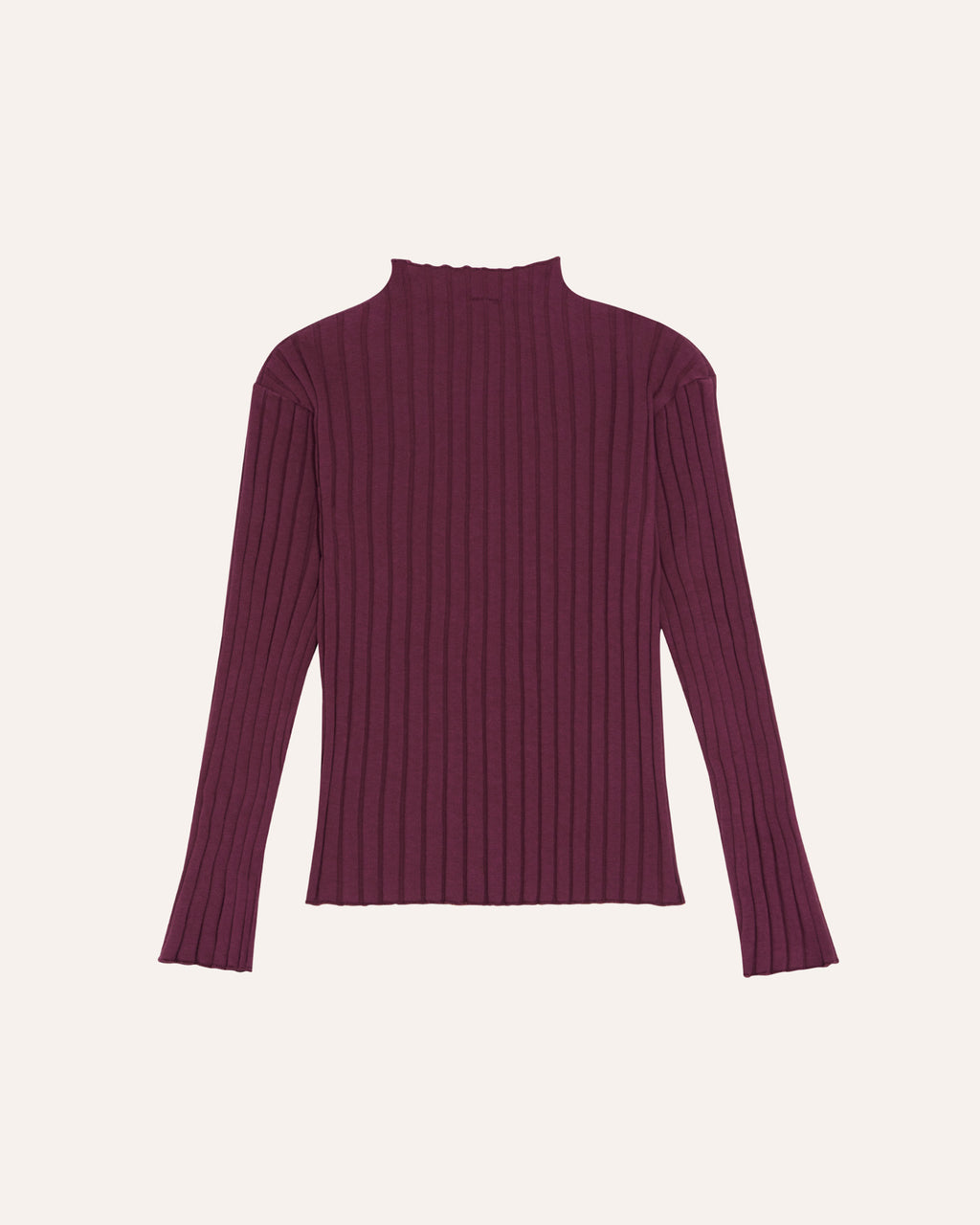 Burgundy Rib Tshirt
