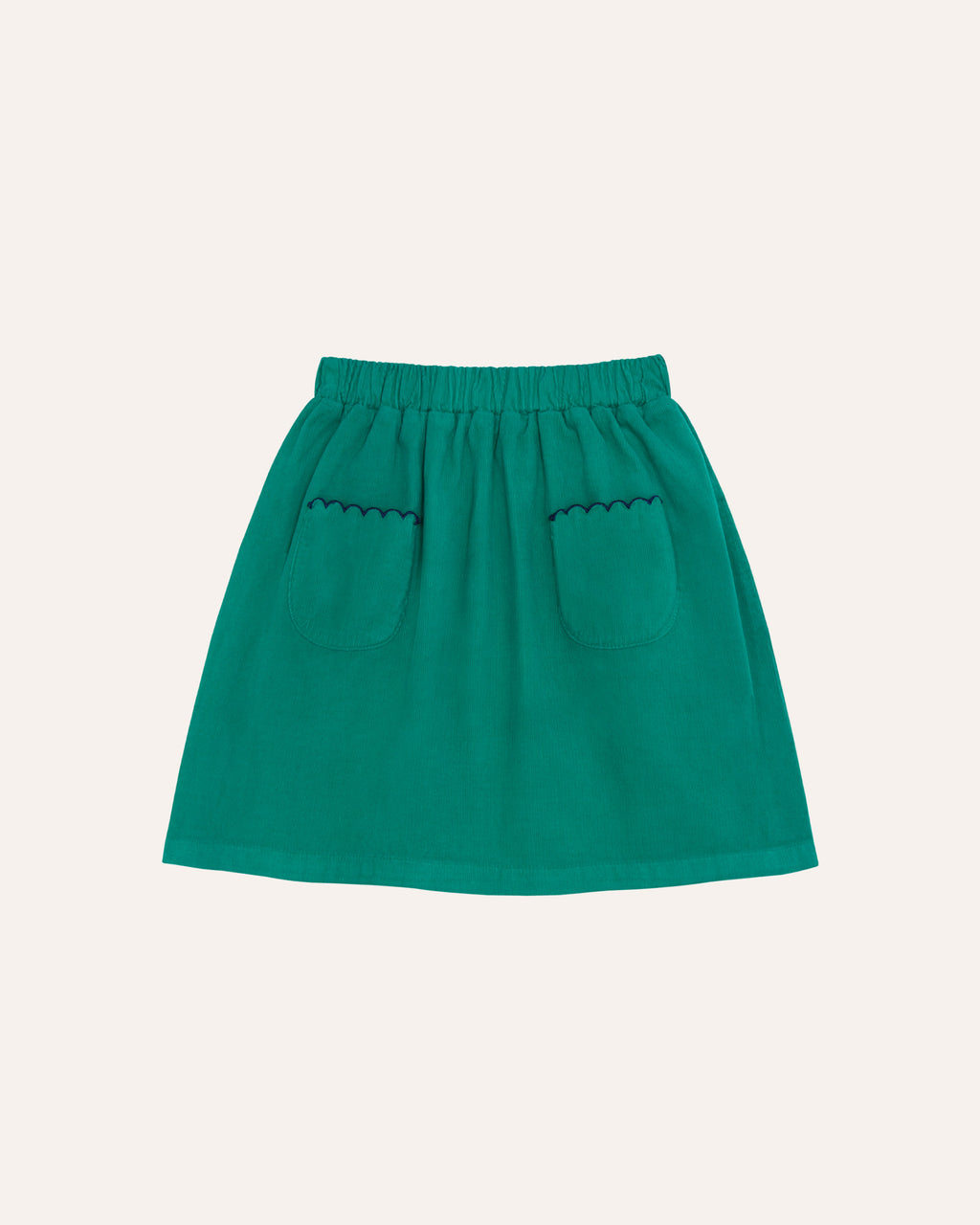 Green Corduroy Skirt