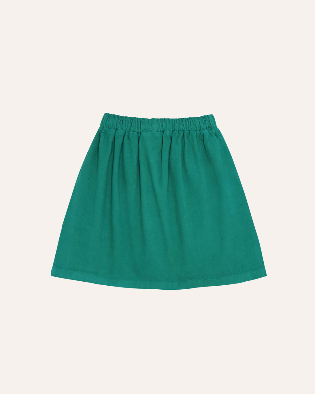 Green Corduroy Skirt