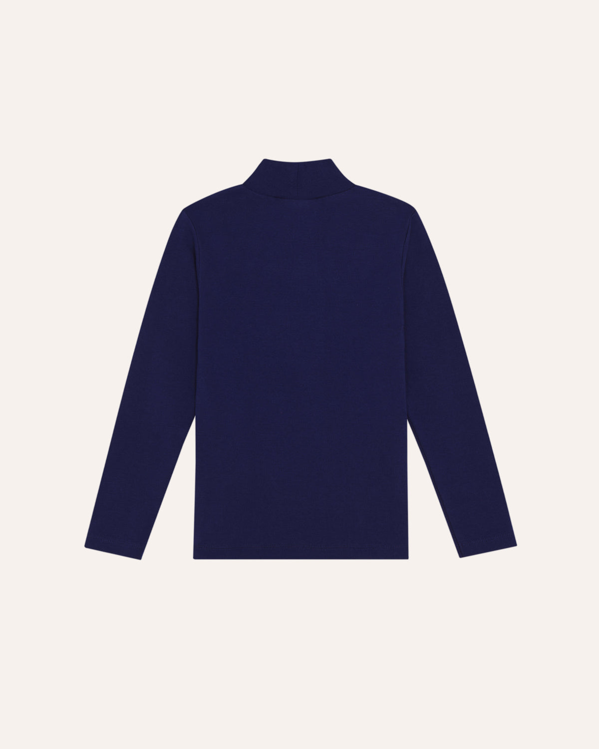 Camiseta Azul Cuello Alto