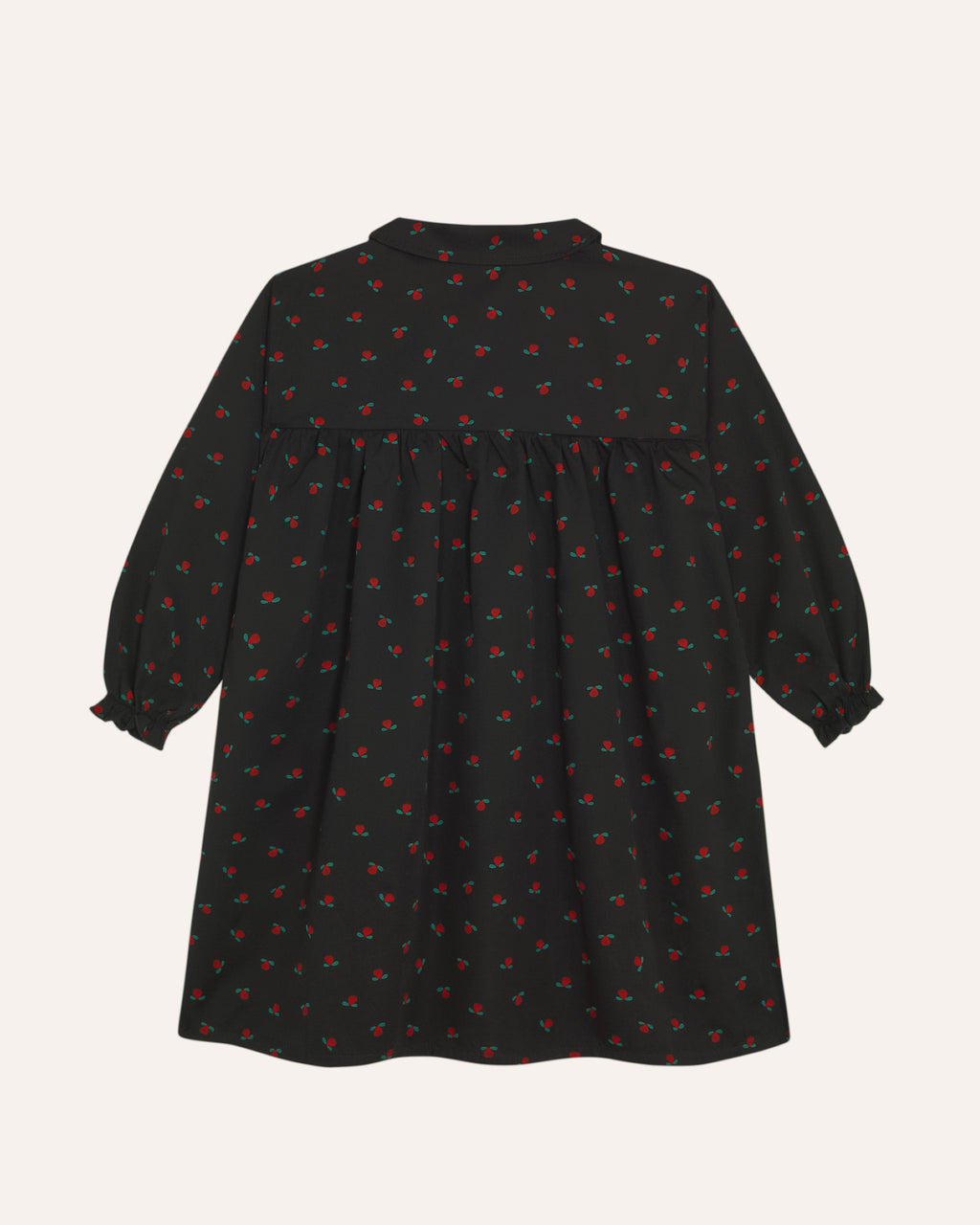Vestido Flowers Gris