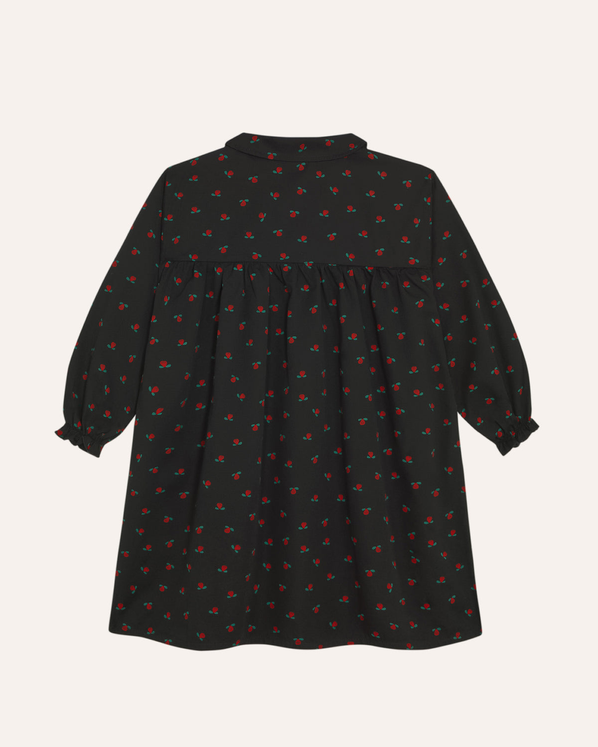 Vestido Flowers Gris
