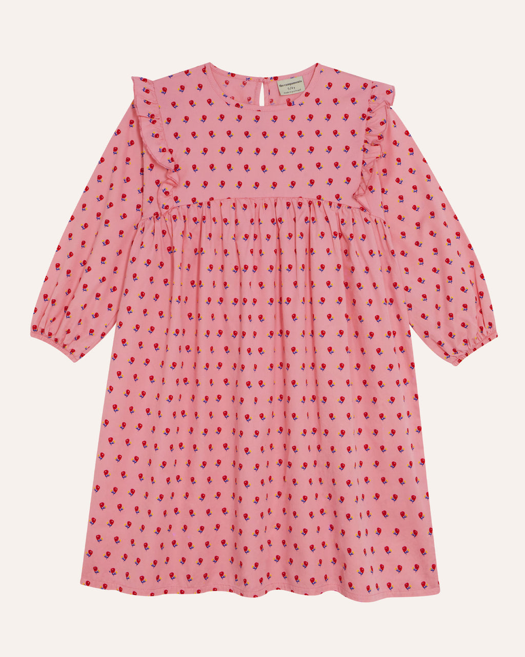 Vestido Flowers Rosa