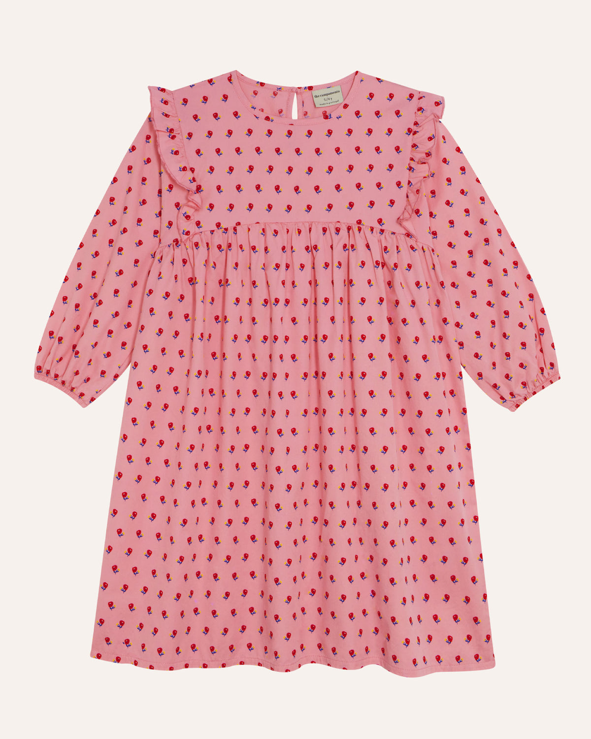 Vestido Flowers Rosa