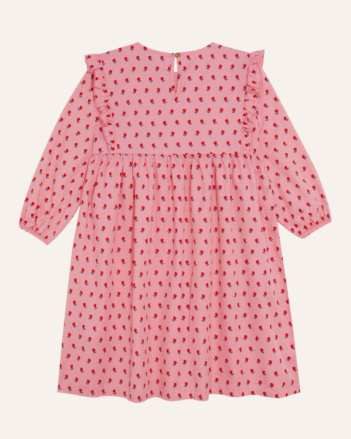 Vestido Flowers Rosa