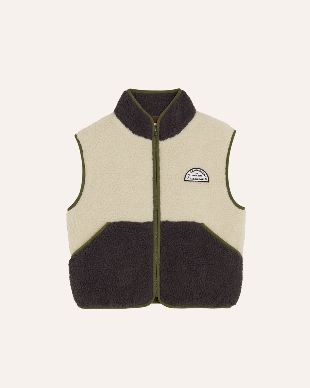 Chaleco Teddy Crudo