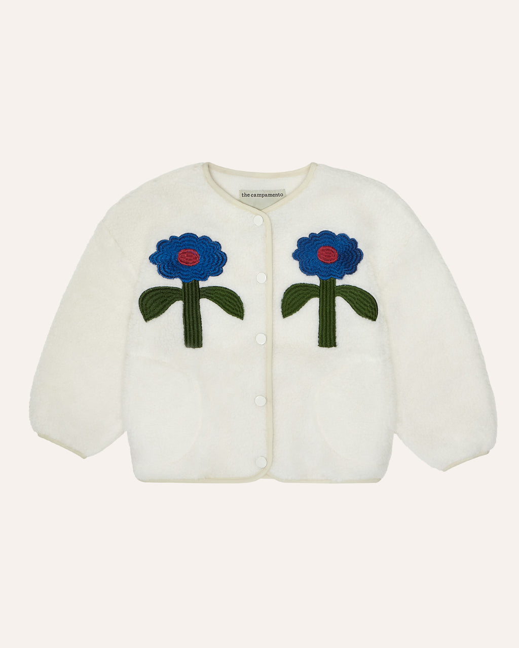 Chaqueta Teddy Blue Daisies