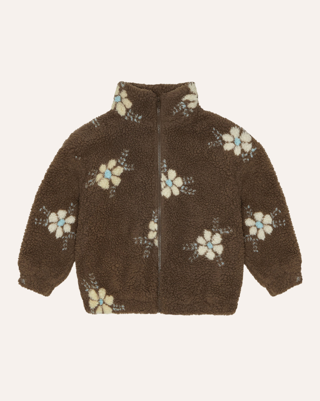 Chaqueta Teddy Flowers