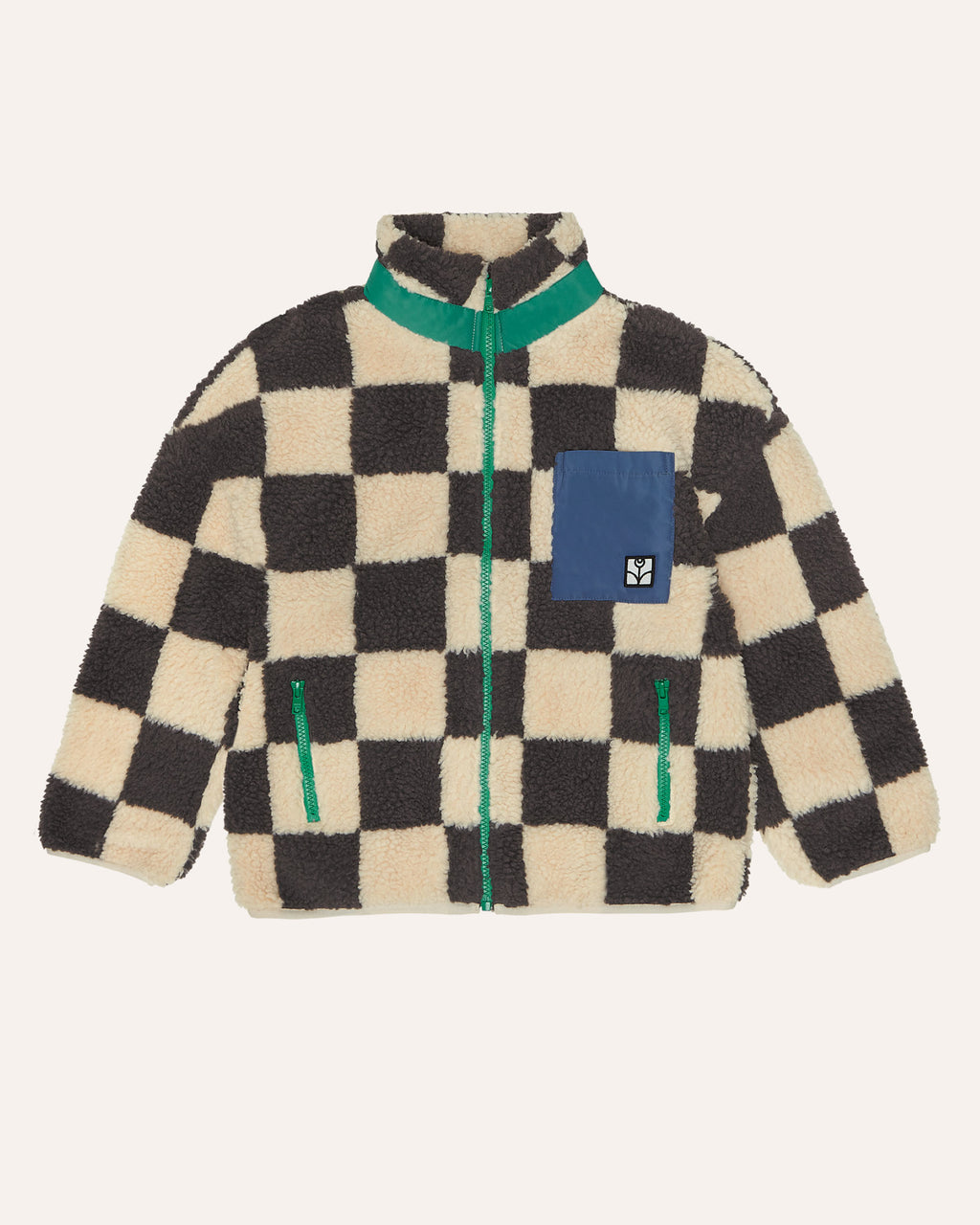 Chaqueta Teddy Cuadros