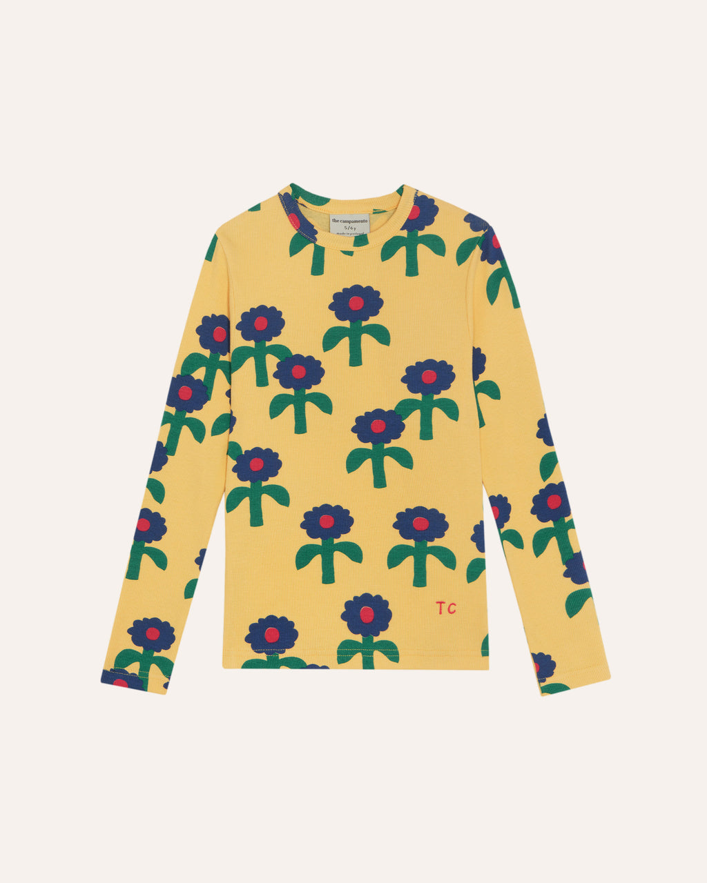 Camiseta Blue Daisies Allover