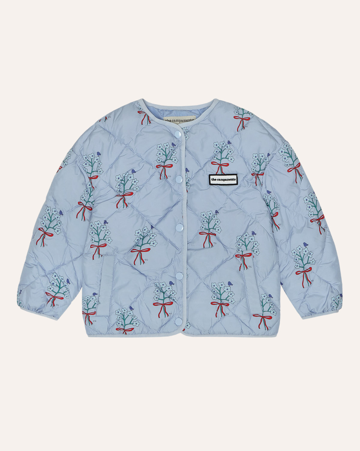 Chaqueta Ligera Acolchada Bouquets