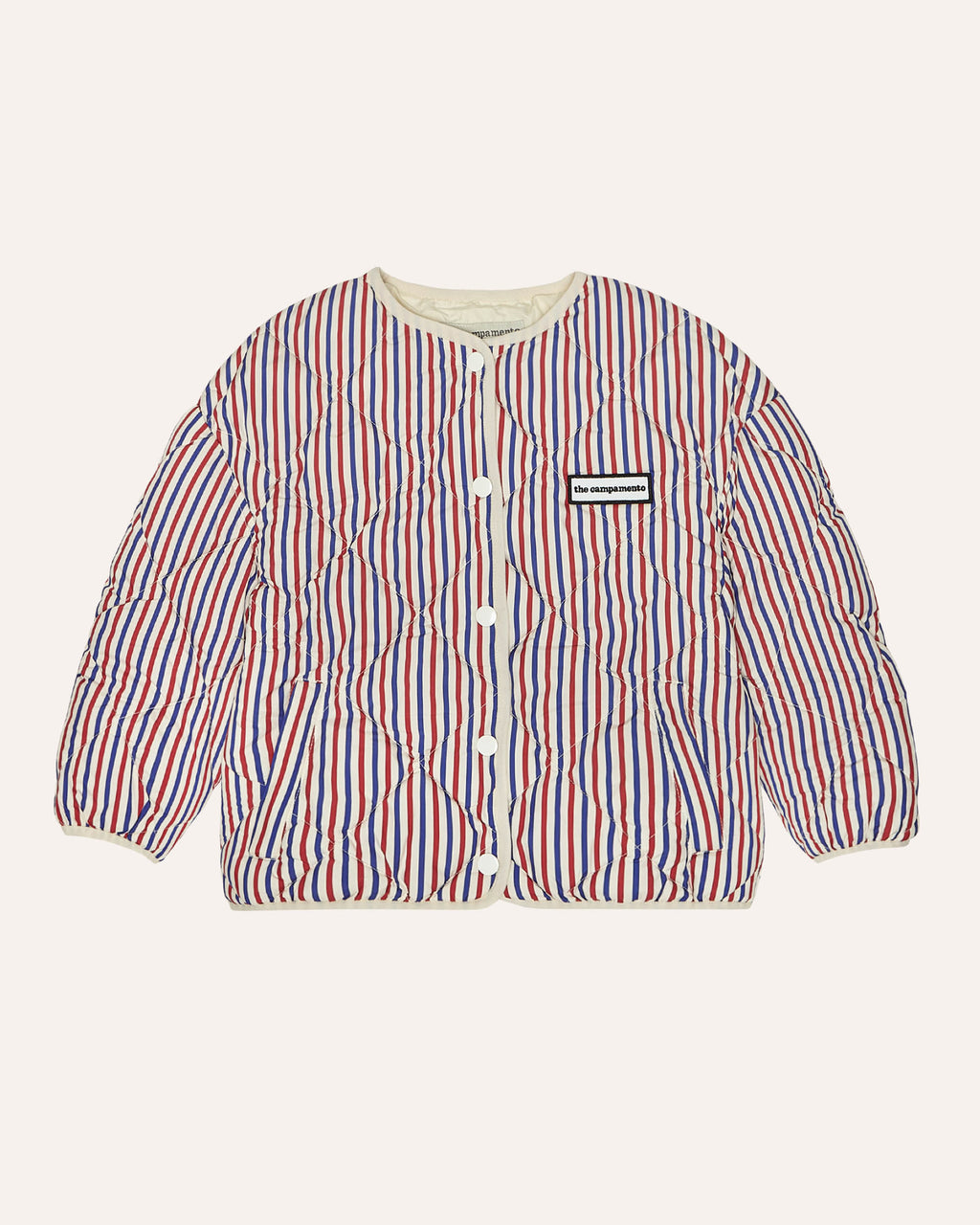 Chaqueta Ligera Acolchada Rayas