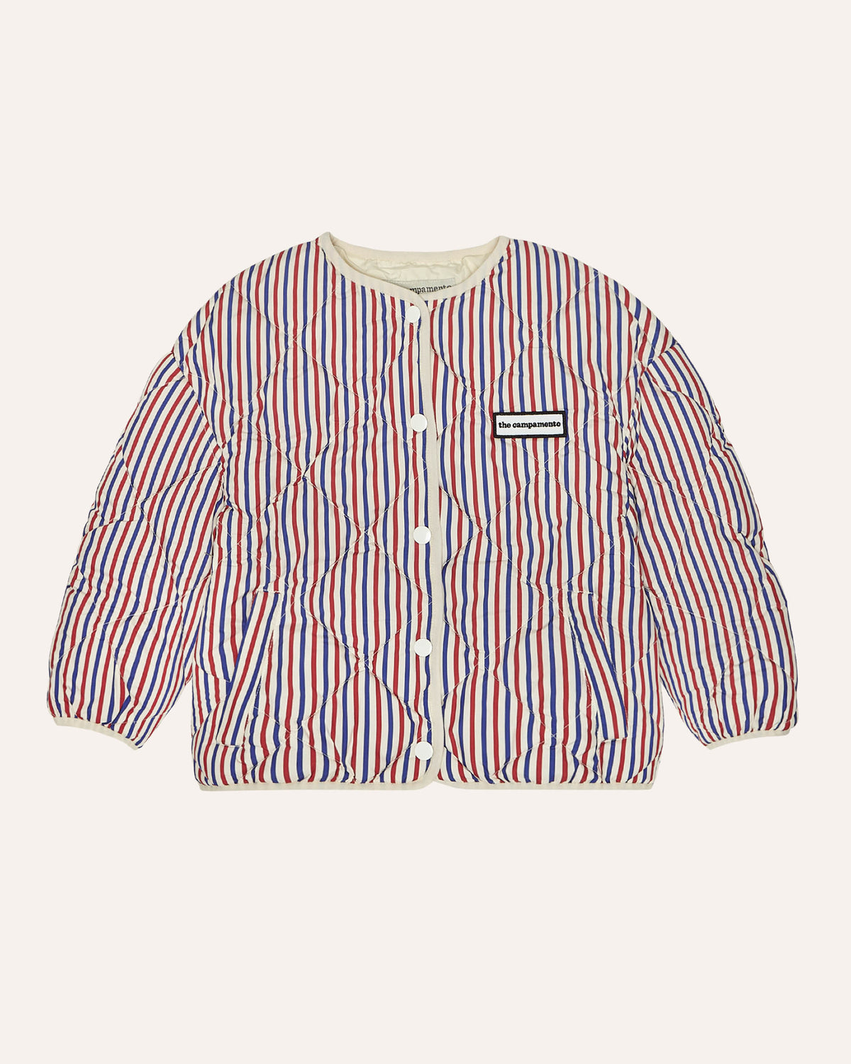 Chaqueta Ligera Acolchada Rayas