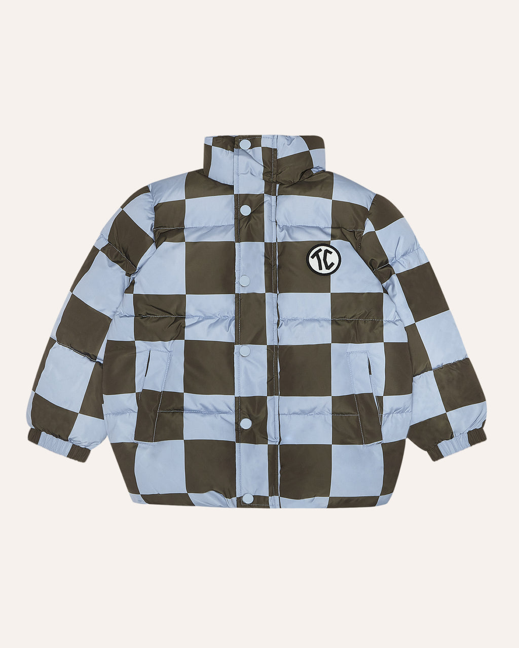 Chaqueta Puffer Cuadros