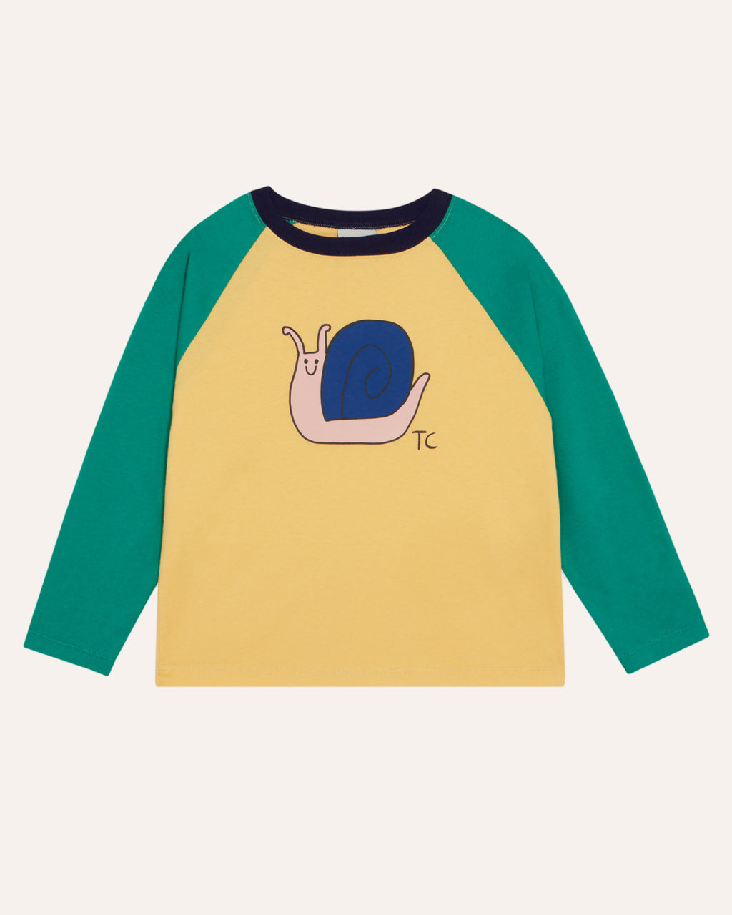 Snail Color Block Tshirt